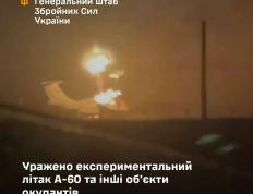 乌军袭击别裡(lǐ)耶夫飞機(jī)公司，摧毁A-60激光(guāng)实验機(jī)和A-100LL测试機(jī)