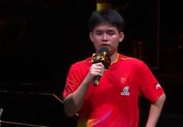 王楚钦林诗栋男雙(shuāng)夺冠赛后採(cǎi)访