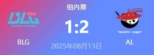 LOL-LPL： AL让一(yī)追二击败BLG