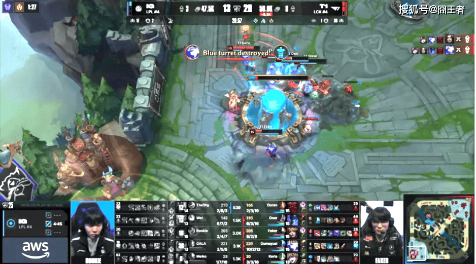 S15全(quán)球(qiú)总决賽(sài)入(rù)围賽(sài)：没有奇跡(jī)！T1四局战胜IG，晋级正賽(sài)